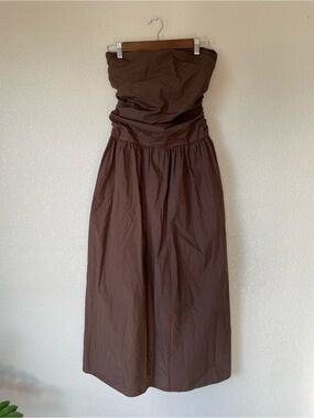 band of the free brown dress | Dresses | Band Of The Free Bustier Floral Maxi Womens Size M Size:2 (US) Creating A Flattering Fit Jill Biden Wears Head-to-Toe Valentine 2024